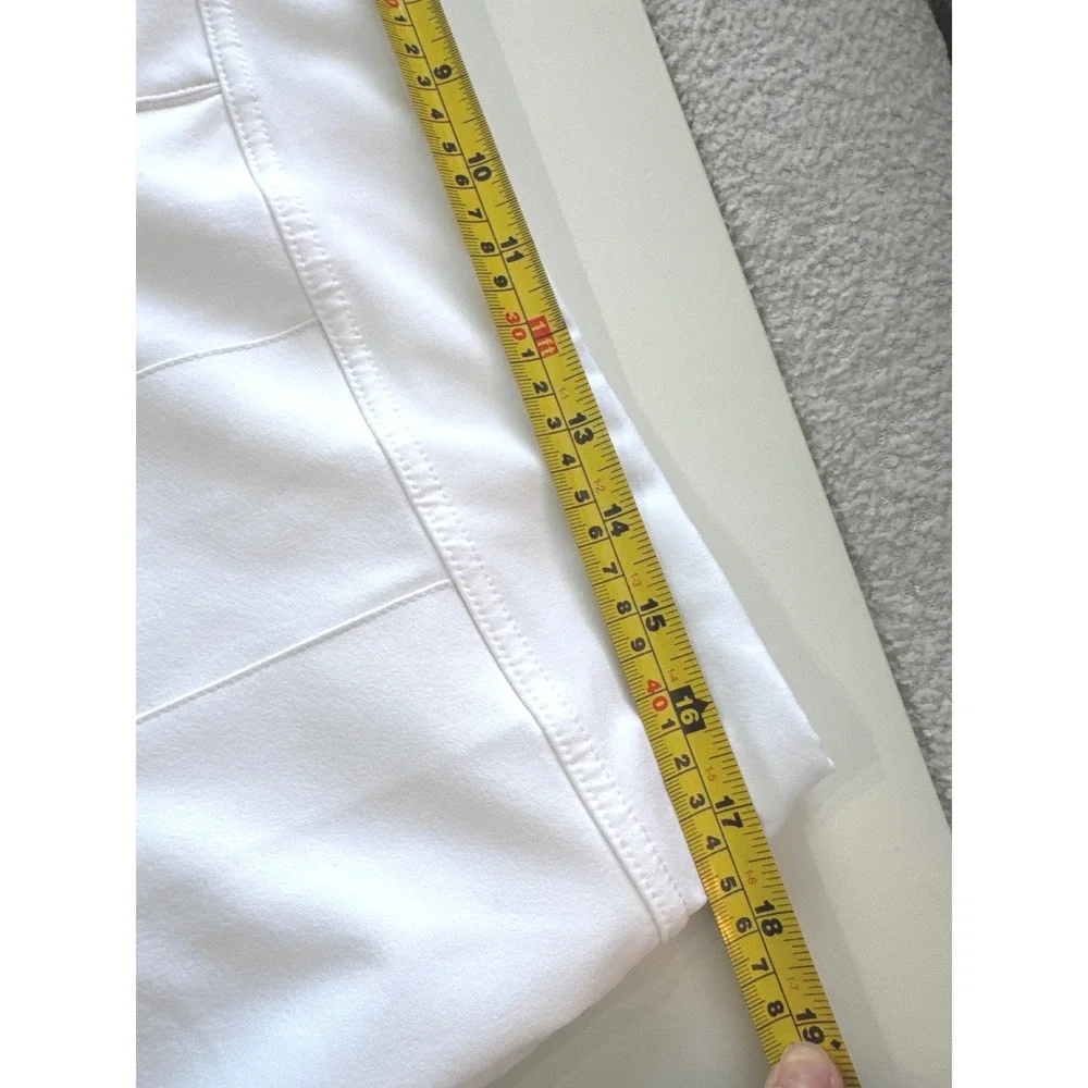 Lilly Pulitzer Luxletic Priska Skort UPF 50+ Resort White Tennis Golf Size 14